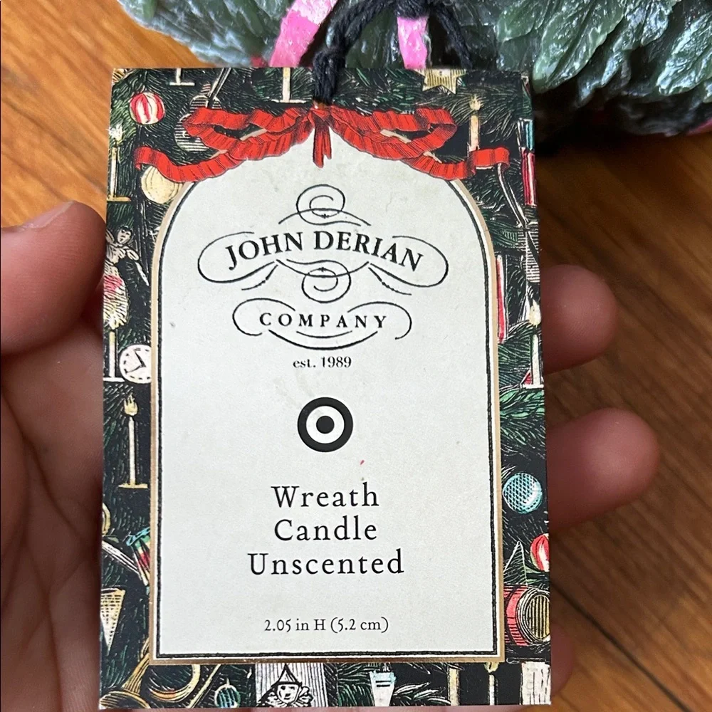 John Derian X Target 5 Wick Christmas Wreath Candle 2025